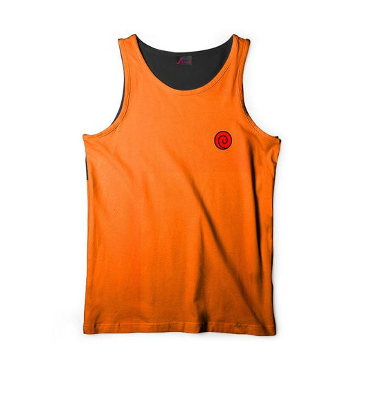 Naruto Classic Orange Uzumaki Logo Crossover Naruto Tank Top
