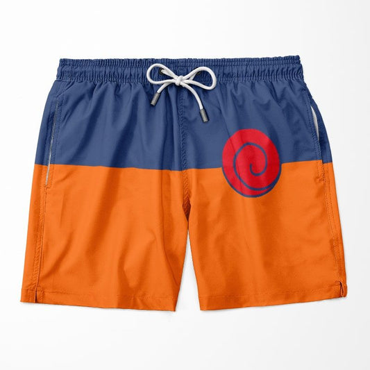Naruto Uzumaki Classic Swim Trunk - Naruto Shorts