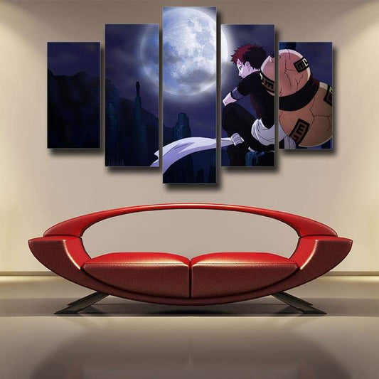 Naruto Gaara of the Sand 3D Printed Naruto Canvas-Naruto-Canvas,MultiColor,Naruto,Sand Gaara