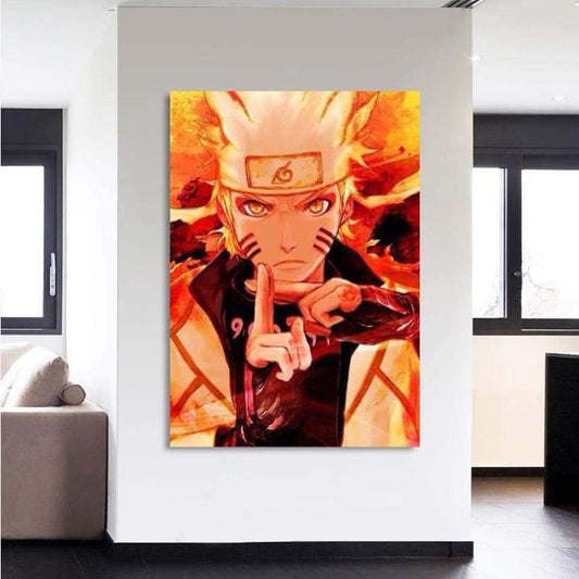 Naruto Uzumaki Sage of Six Path Naruto Canvas-Naruto-Canvas,Naruto,Orange