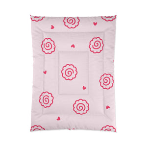 Narutomaki Fishcake Hearts Comforter Set Bedding