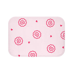 Narutomaki Fishcake Hearts Fusion Bath Mats