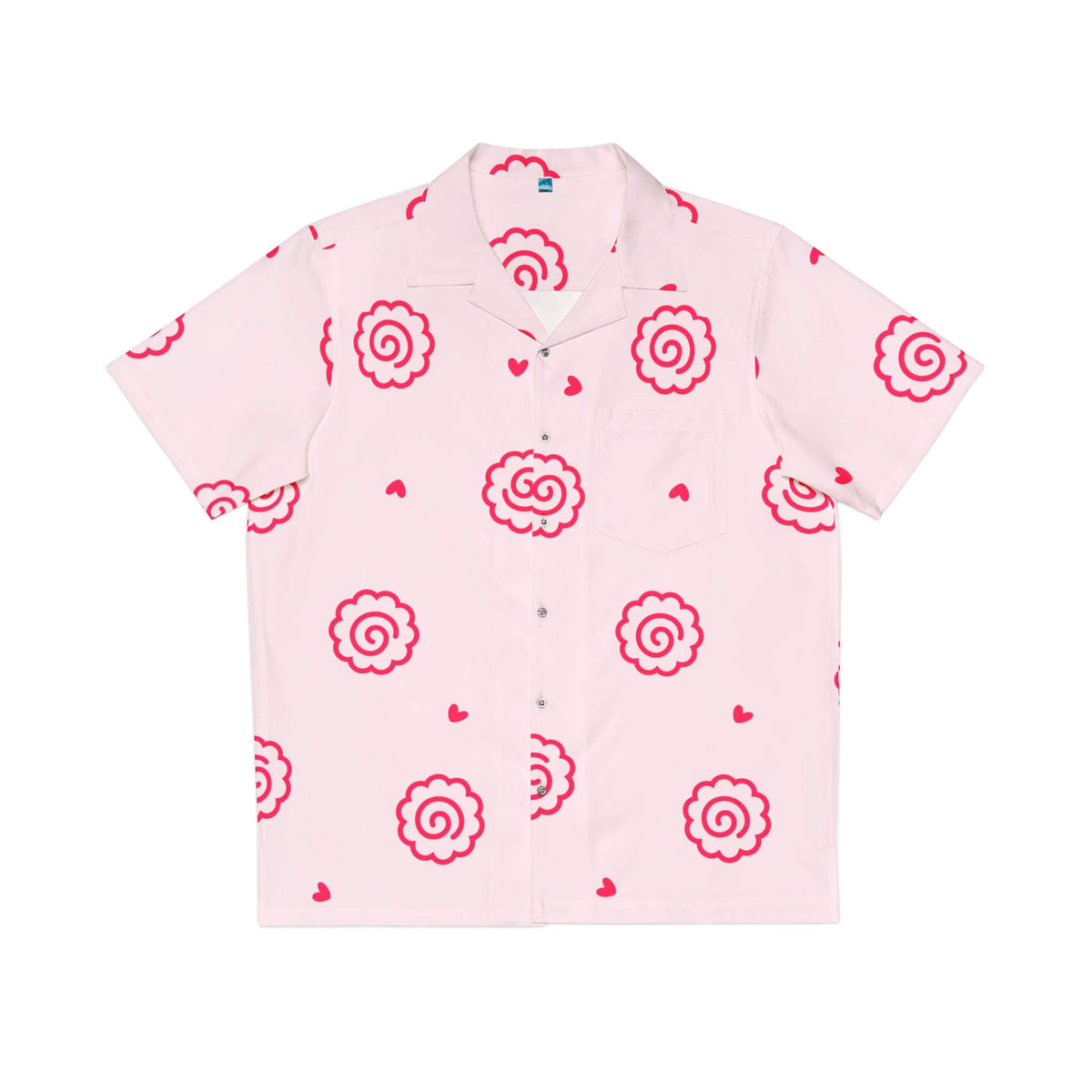 Narutomaki Fishcake Hearts Fusion Hawaiian Shirt