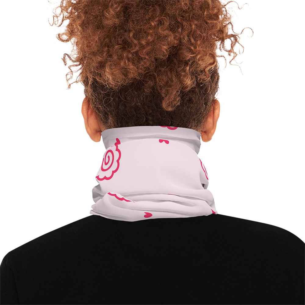 Narutomaki Fishcake Hearts Naruto Neck Gaiter Bandana Scarf