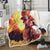 Fairy Tail Natsu Dragneel Dragon Fire Embossed Anime Blanket