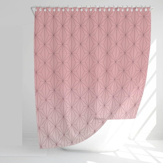 Nezuko Kamado Demon Slayer Shower Curtains