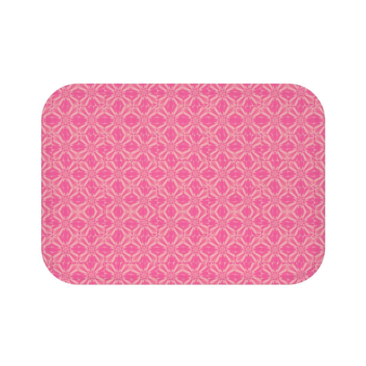 Nezuko Kamado Floral dark Demon Slayer Bath Mats