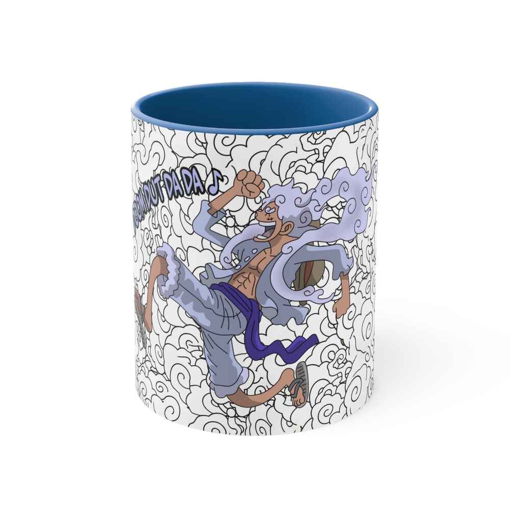 One Piece Joy Boy Nika Gear 5 Luffy Akzent-Kaffeetasse