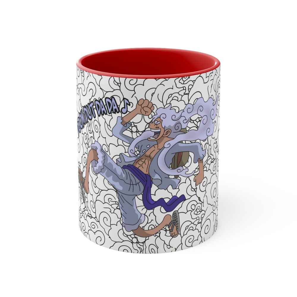 One Piece Joy Boy Nika Gear 5 Luffy Akzent-Kaffeetasse