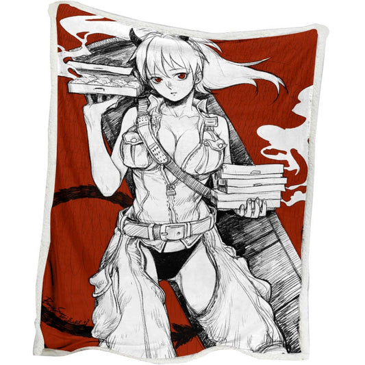 Nikaido Dorohedoro Color Crossover Blanket