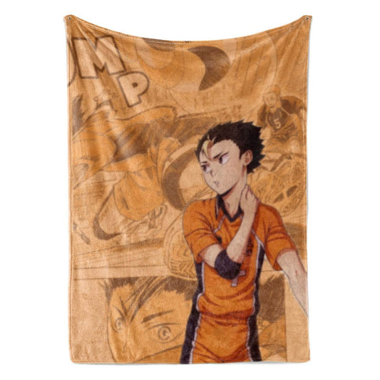 Nushinoya Yuu All Over Print Haikyuu Throw Blanket