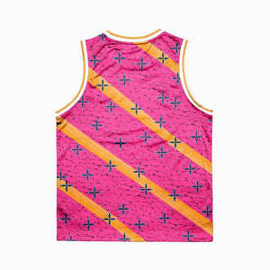 Blood Demon Art Pattern Entertainment District Basketball Jersey