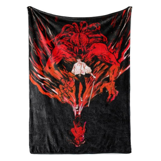 Jujutsu Kaisen Okkotsu Yuuta Cursed Fusion Plush Fleece Blanket