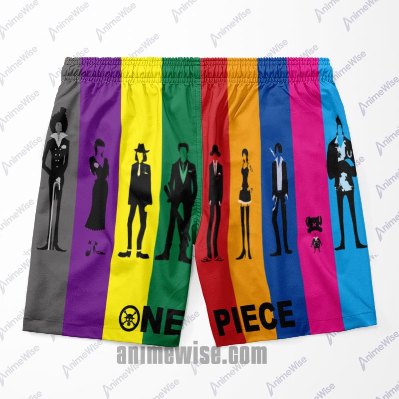 One Piece All Heroes Color Overlap Anime Shorts