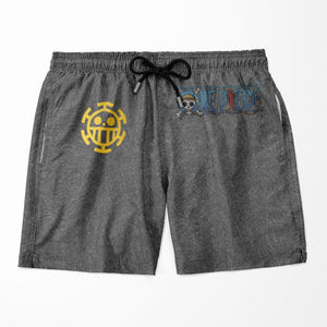 One Piece Emblem Embossed Anime Shorts