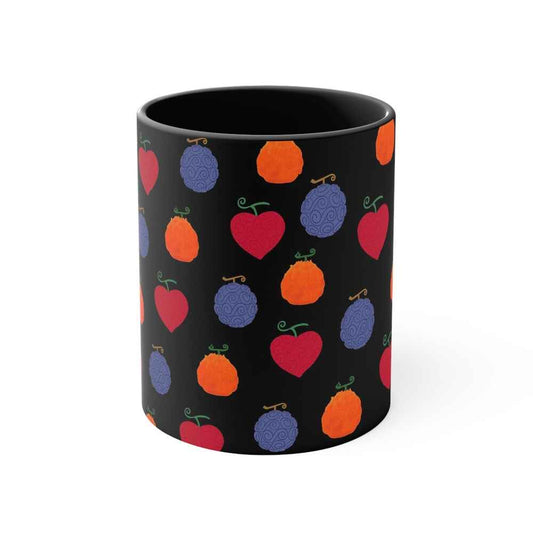 Teufelsfrüchte Überall Gebürstete One Piece Akzent-Kaffeetasse