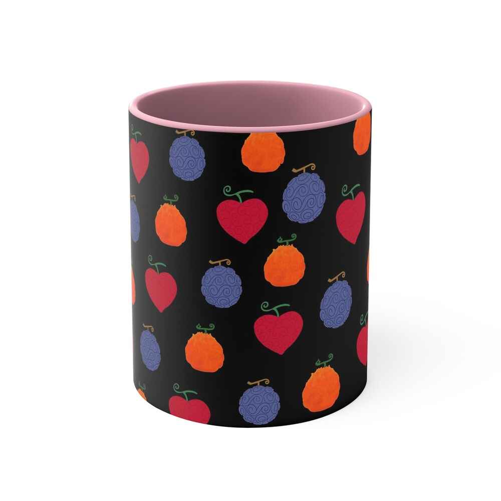 Teufelsfrüchte Überall Gebürstete One Piece Akzent-Kaffeetasse