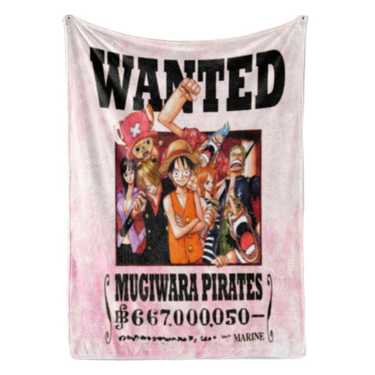 Monkey D.Luffy Wanted Zoro Crisp & Cool One Piece Blanket