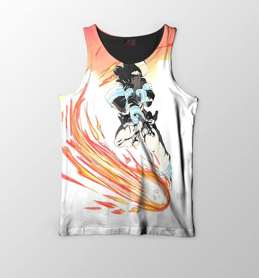 Oze Maki Modern Stitched Sleek Gaming Tank Top