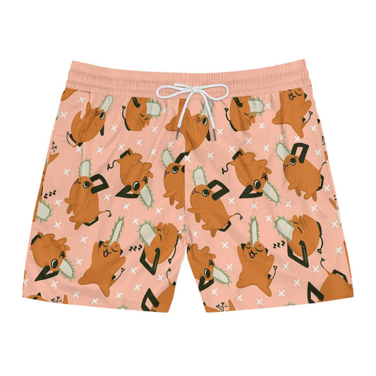 Pochita Devil Chainsaw Man Swim Shorts