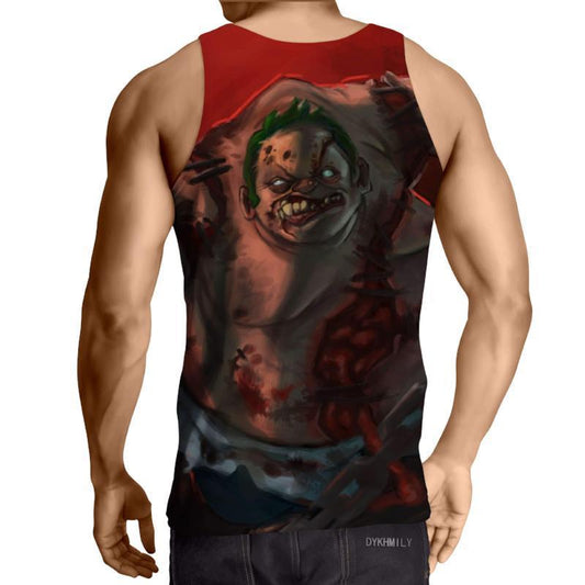 Pudge Cool Art 3D Printed Pudge Tank Top