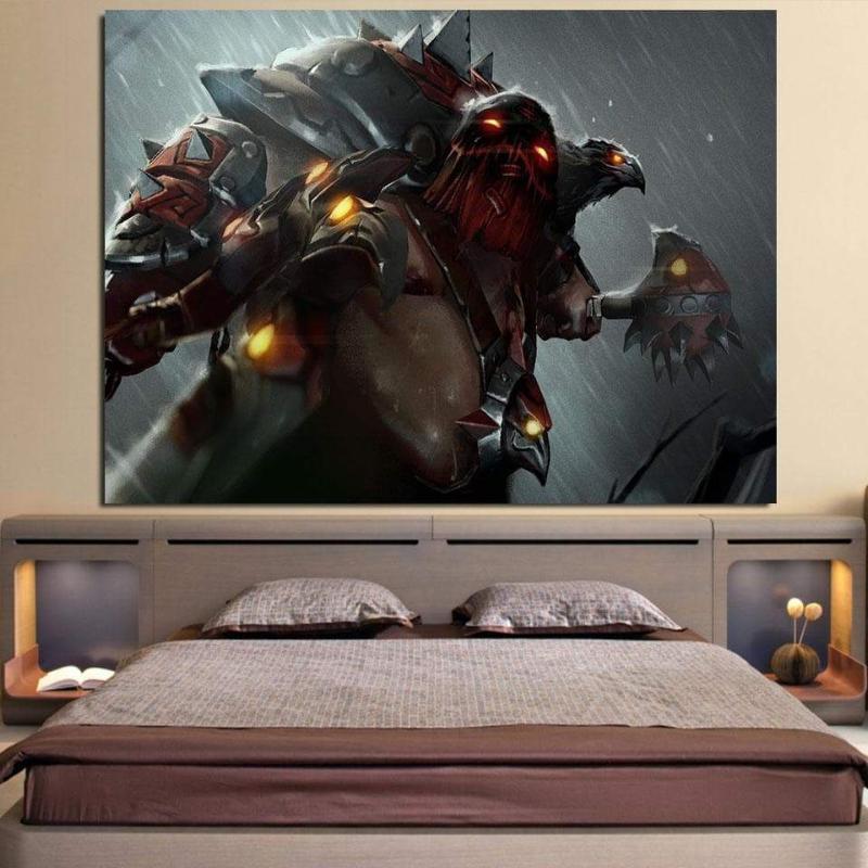 Pudge Murder of Crows Fantastic Style Pudge Canvas