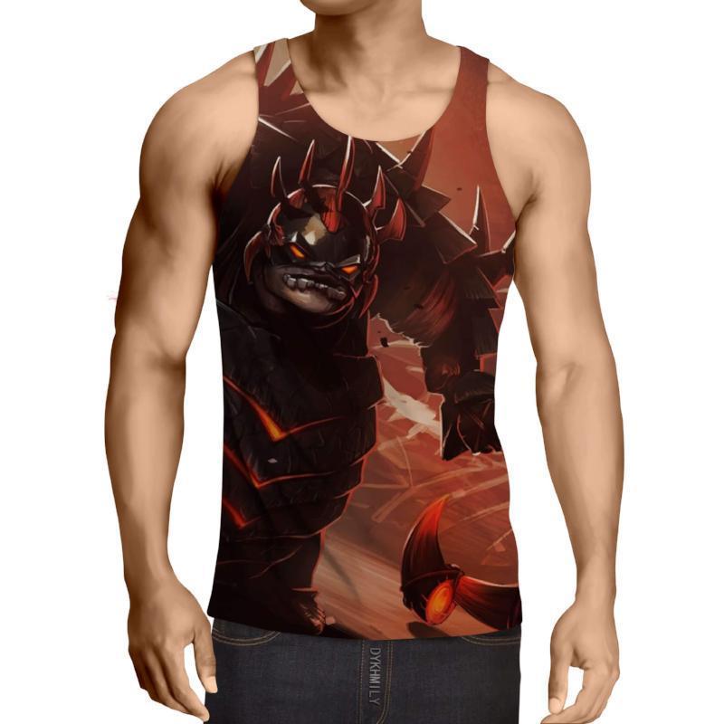 Pudge Scavenger of the Basilisk 3D Printed Pudge Tank Top - Anime Wise