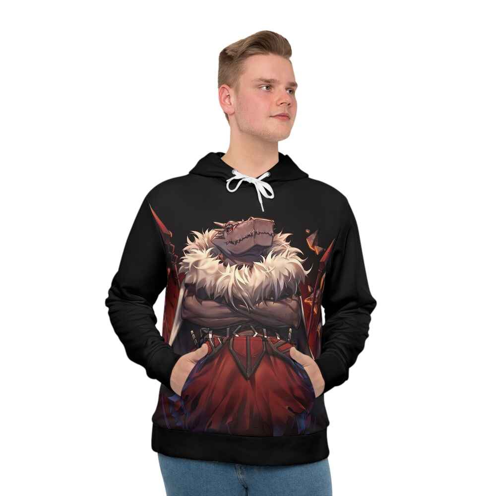 Rak Wraithraiser The Gator Warior Tower of God Pullover Hoodie