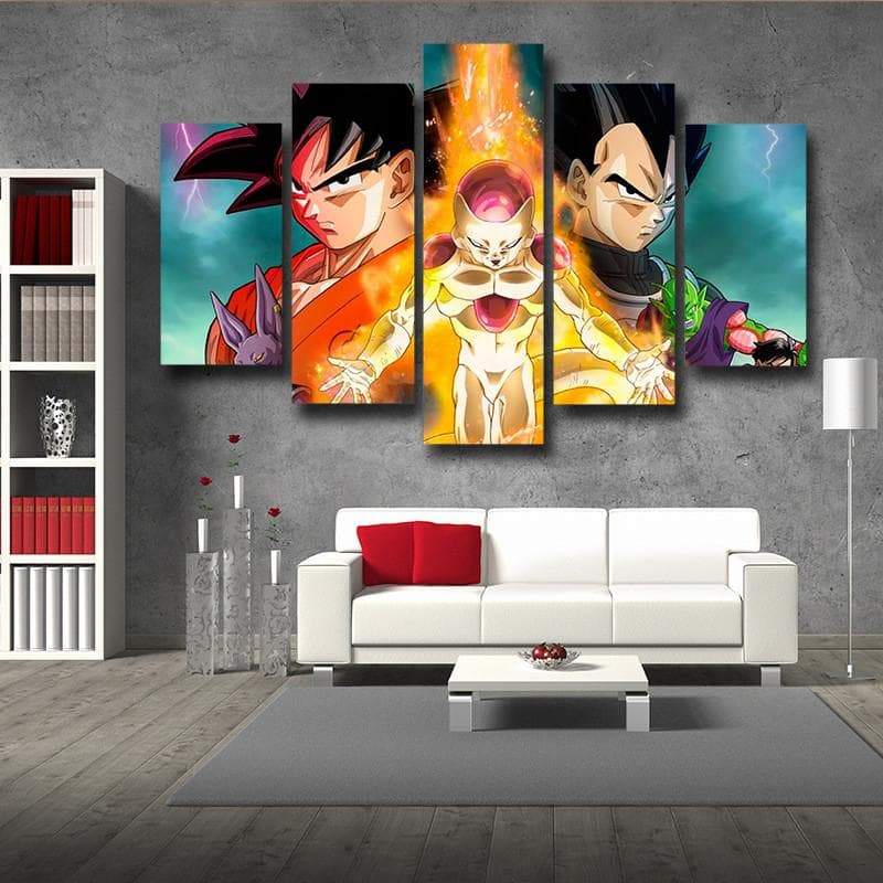 Resurrection Of Frieza 3D Printed Anime Canvas