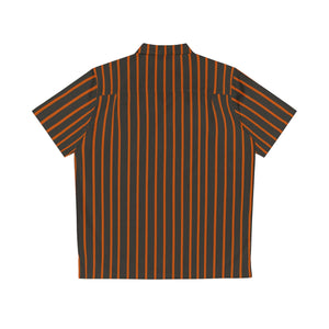 Borderland Rhys Stripes Pattern Hawaiian Shirt