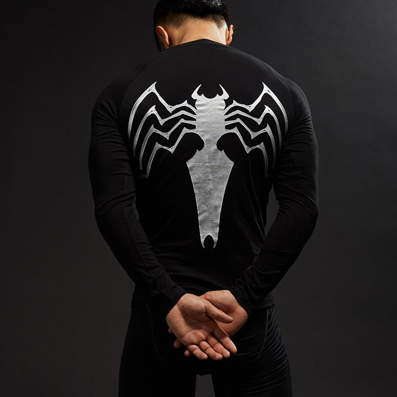 Venom Sleek 3D Printed Venom Long Sleeve Shirt