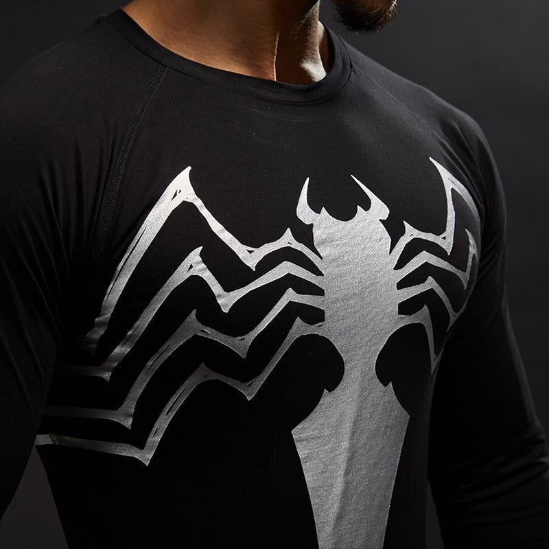 Venom Sleek 3D Printed Venom Long Sleeve Shirt