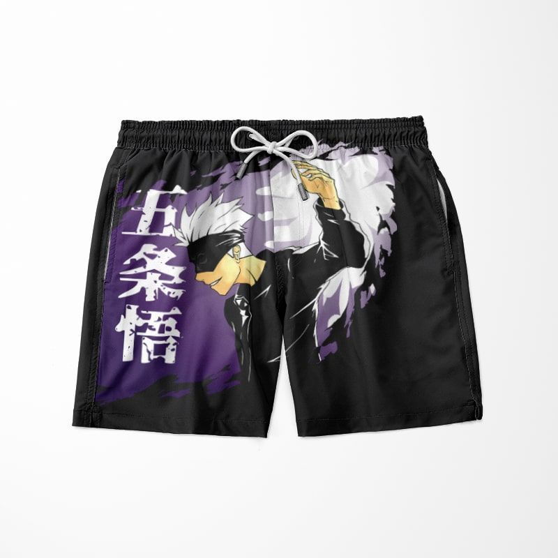 Satoru Gojo Cool Hip Sorcerer Style Jujutsu Kaisen Shorts