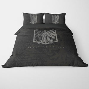 Buy Attack on Titan Scouting Legion Emblem Duvet Cover