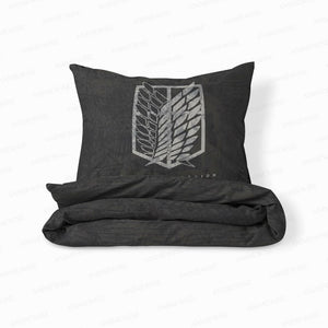 Buy Attack on Titan Scouting Legion Emblem Duvet Cover