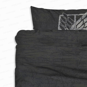 Attack on Titan Scouting Legion Emblem Comforter Set