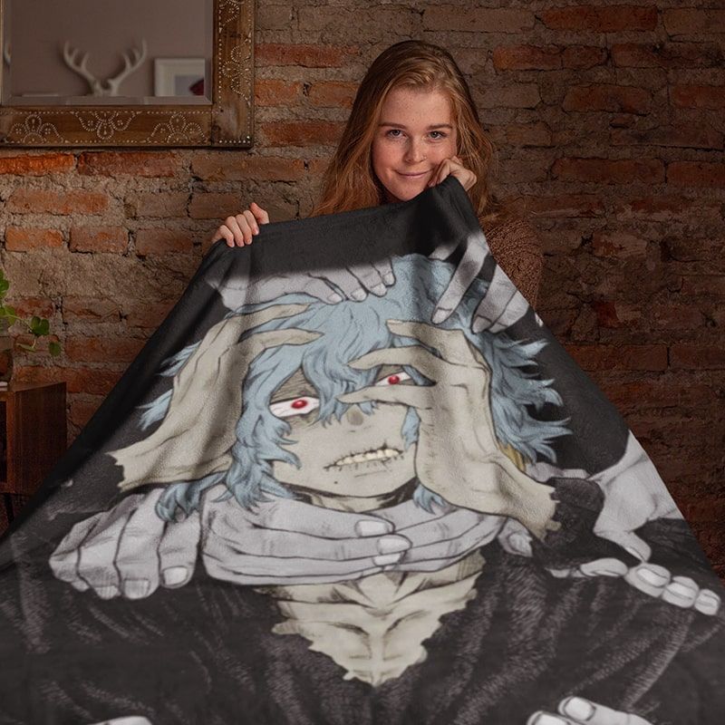 My Hero Academia Shigaraki Dark Quirk Blend Blanket-My Hero Academia-Blanket,My Hero Academia,My Hero Academia Blanket