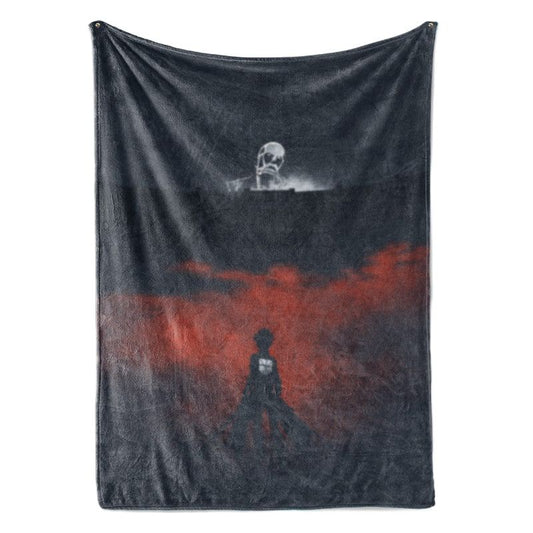 Shingeki no Kyojin  The Wall Armored Titan Attack on Titan Blanket