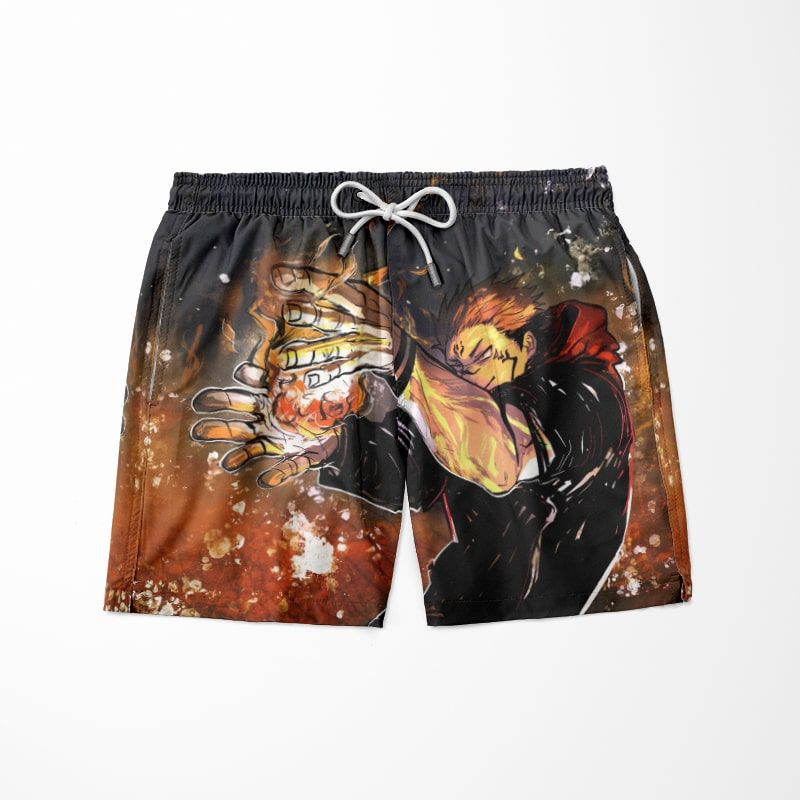 Sukuna The Cuse King Fire Ball Jujutsu Kaisen Shorts