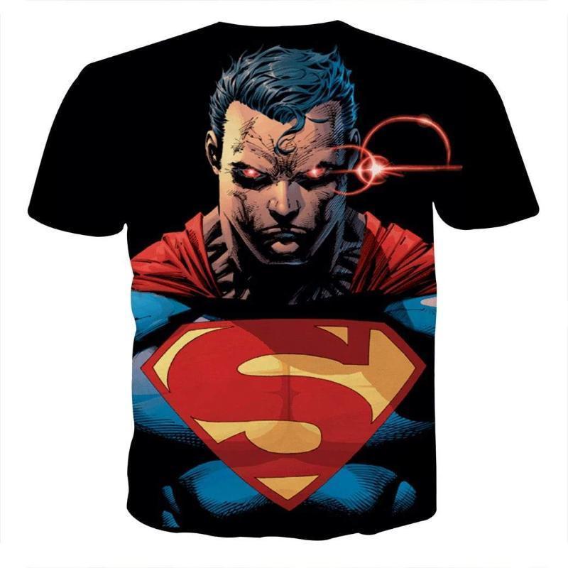 Superman Tee 3D Printed Alternate Superman T Shirt