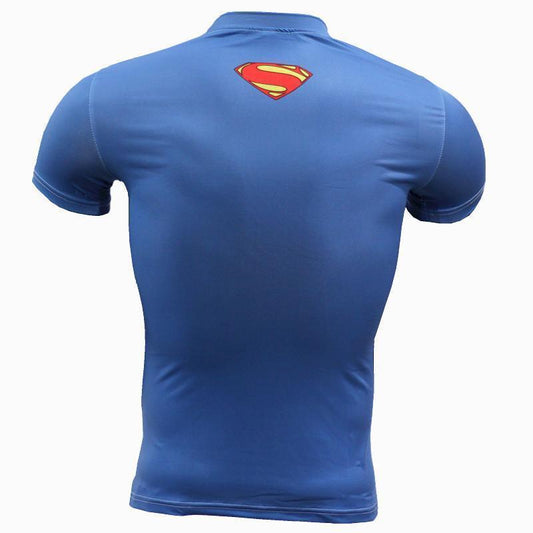 Superman Tee Disguise Effect 3D Printed Superman T Shirt