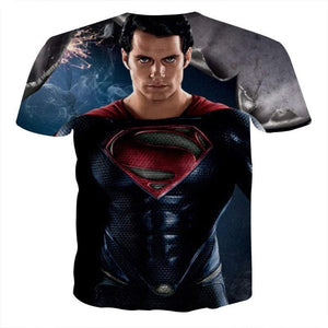 Superman Tee Rising God 3D Printed Superman T Shirt - Anime Wise