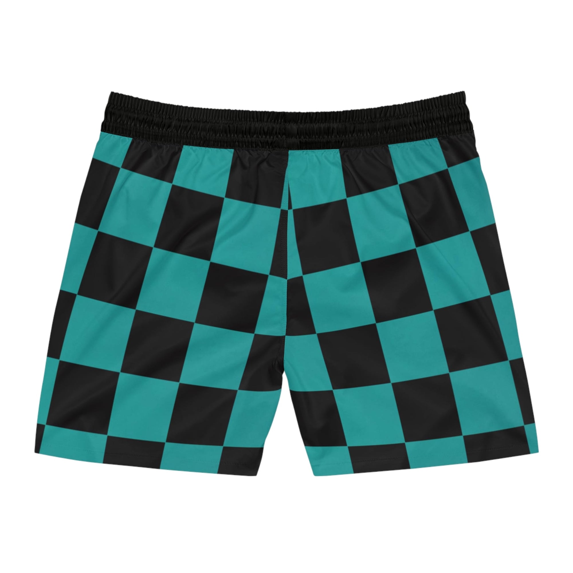 Tanjiro Kamado Check Pattern Swim Shorts