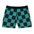 Tanjiro Kamado Check Pattern Swim Shorts