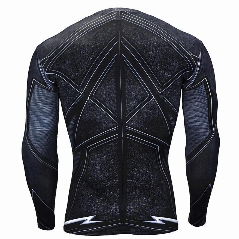 The Flash Long Sleeve Shirt One of a Kind Flash - Anime Wise