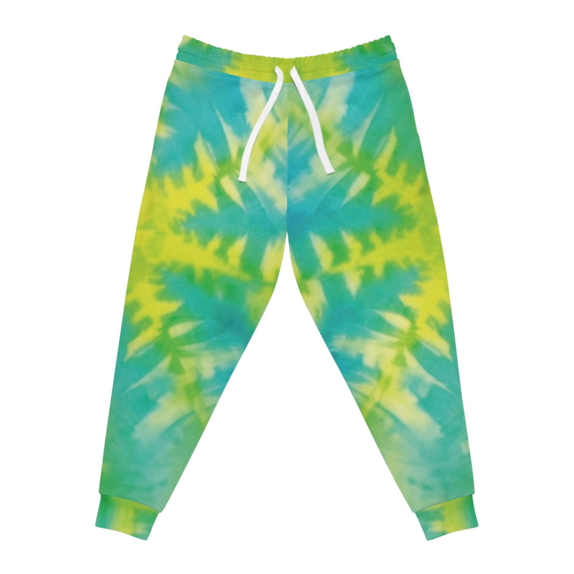 Tie-Dye Spiral Splatter Sweatpants Joggers