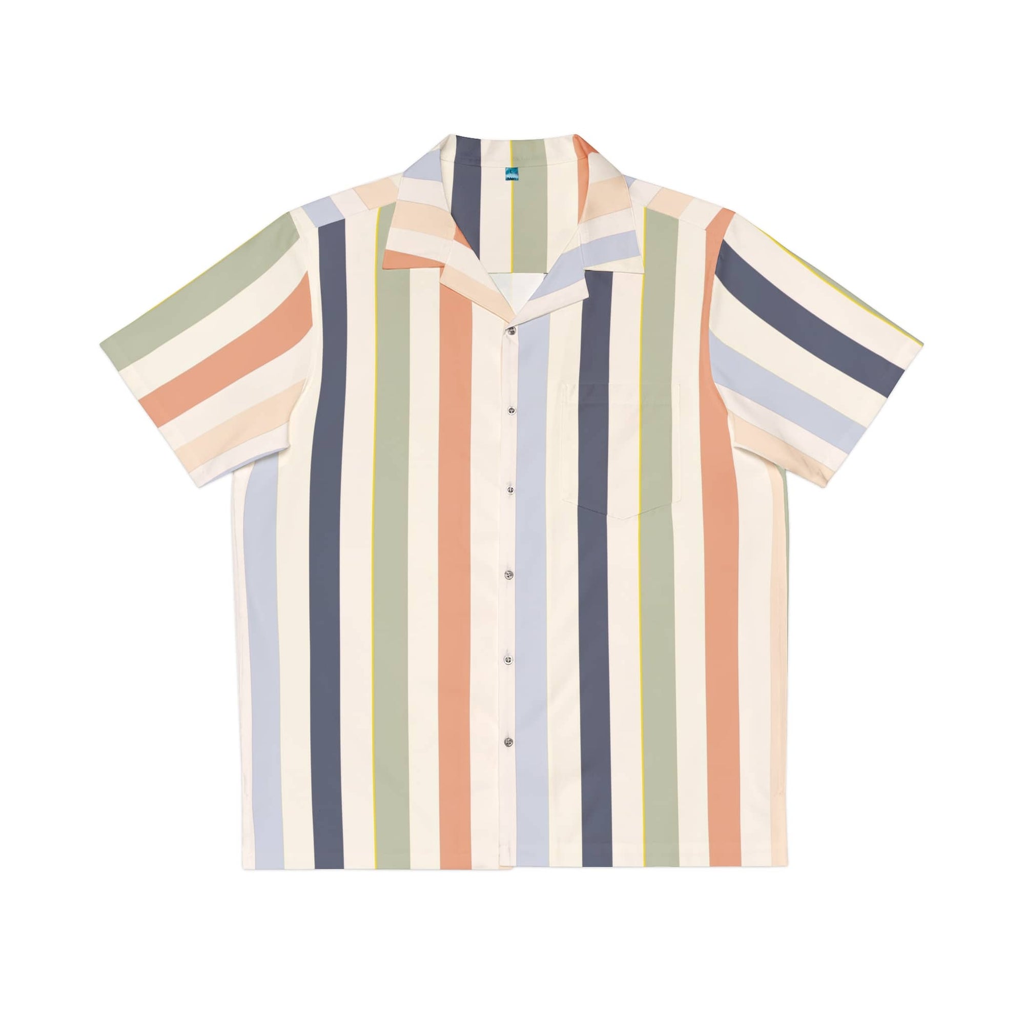 Joy Baby Stripes Pattern Hawaiian Shirt