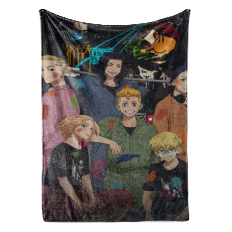 Tokyo Revengers Premium Brushed Throw Blanket