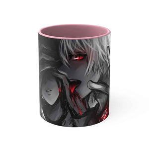 Touka Kirishima Ken Kaneki Ghoul Lust Accent Coffee Mug