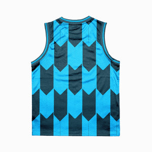 Trapezoid Tessellation Pattern Basketball Jersey